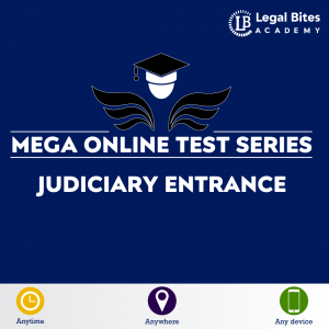 Judiciary Entrance Mega Online Test Series