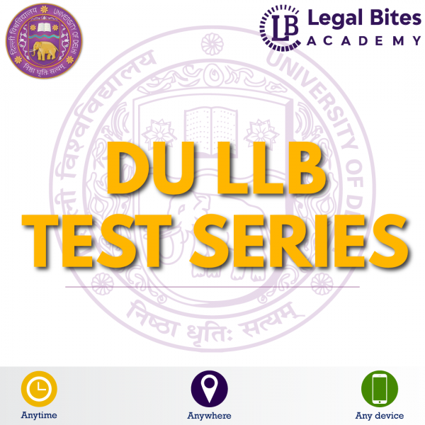 DU LLB Previous Year Test Series