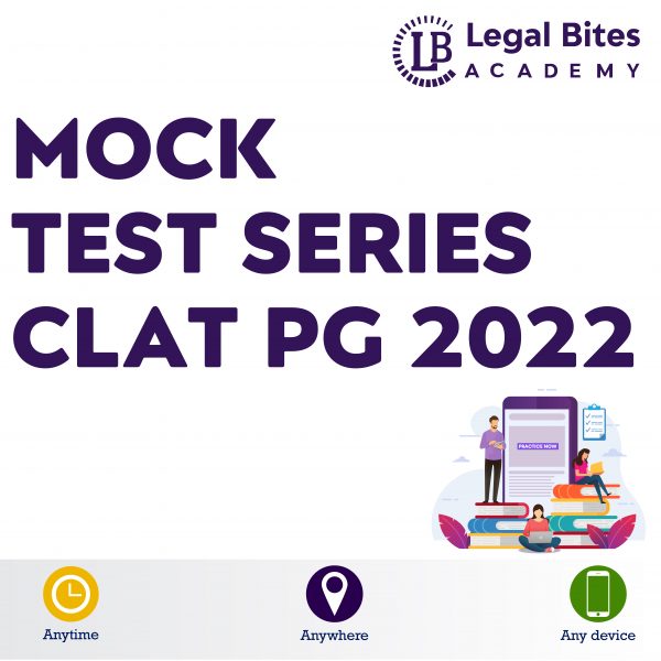 CLAT PG Mock Test Series 2022