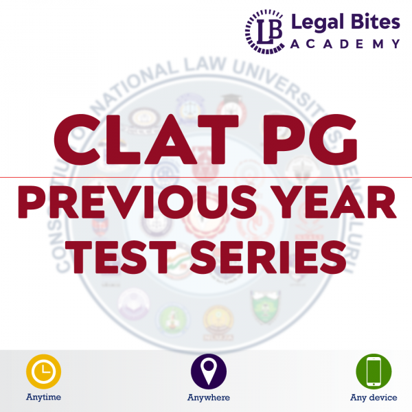 CLAT PG Previous Year Test Series