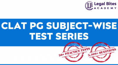 CLAT PG Subject-Wise Test Series