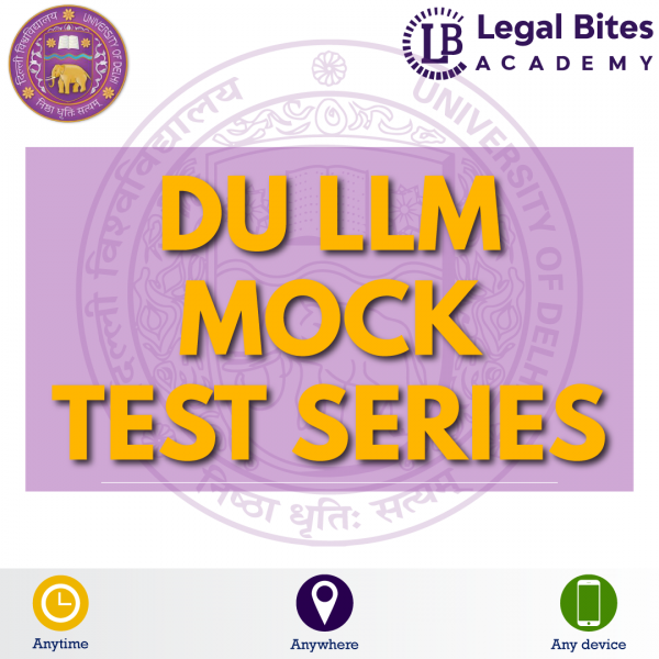 DU LLM 2021 Mock Test Series