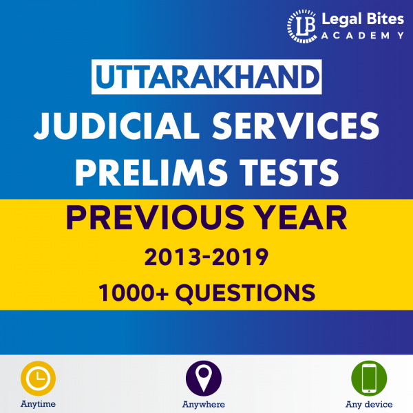 Uttarakhand Judicial Services Prelims Test Series Practice Online | UKPSC Previous Year