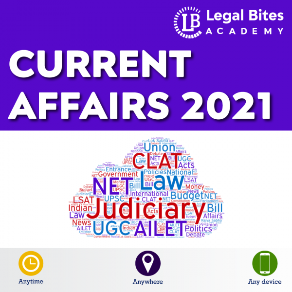 Current Affairs 2021 | Monthly