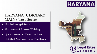 Haryana Judiciary Mains Test Series | HCS (Judicial Branch) Exam 2021