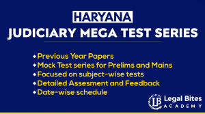 Haryana Judiciary Test Series 2021 | HCS (Judicial Branch) Mega Test Series