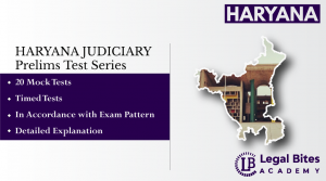 HJS Mock Test Series (Prelims) | Haryana Judicial Services