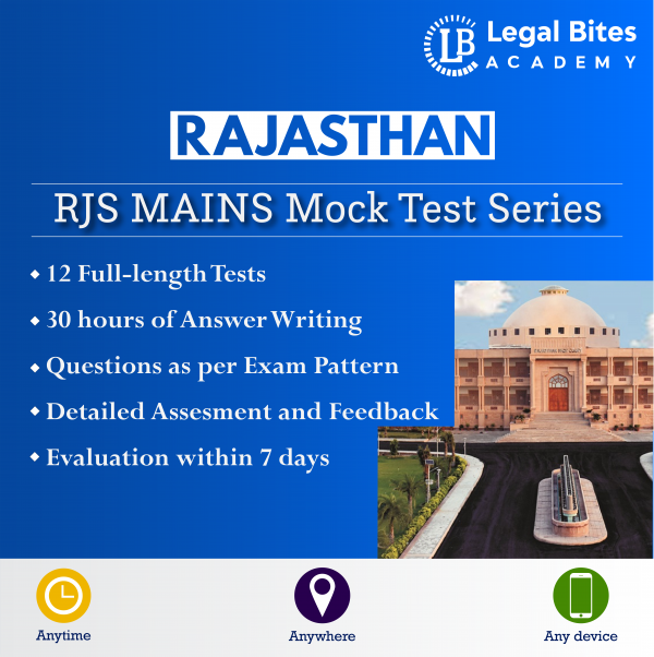 RJS Mains Mock Test Series Product