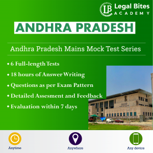Andhra Pradesh Judicial Services Mains Mock Test Series