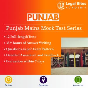 Punjab Judicial Services Mains Mock Test Series