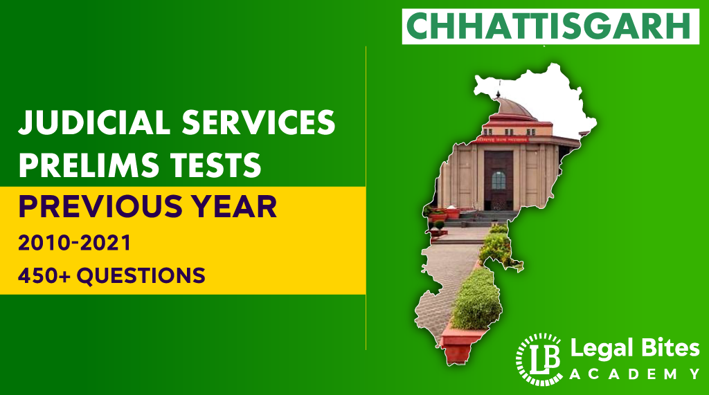 Chhattisgarh Judicial Services Exam Prelims